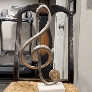 Decorative musical note, G Clef